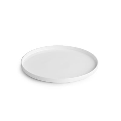 Assiette plate 28,5xH2cm white Verso