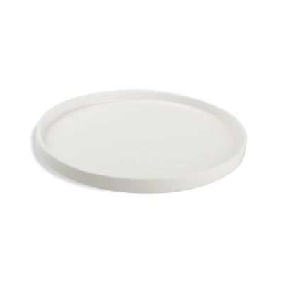 Assiette plate 24xH2cm white Verso