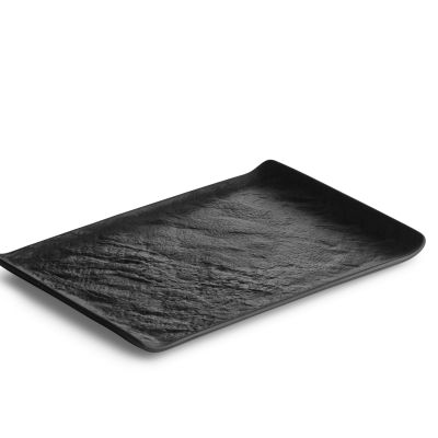 Serving dish 30x21cm black Livelli