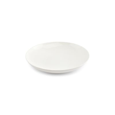 Deep plate 30xH5,5cm white Perla