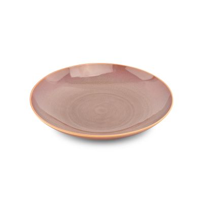 Bowl 30xH5,5cm burgundy Perla