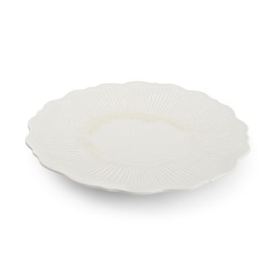 Assiette plate 29cm white Floret