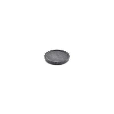 Servierschale/glasuntersetzer 9,5xH1cm marmer schwarz Pura
