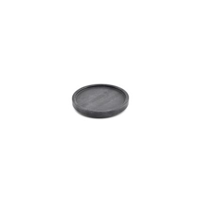 Serving dish 12xH1cm marble black Pura