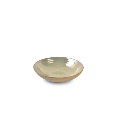 Deep plate 18xH5cm pearl Ostra