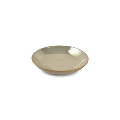 Teller tief 25xH5,5cm pearl Ostra