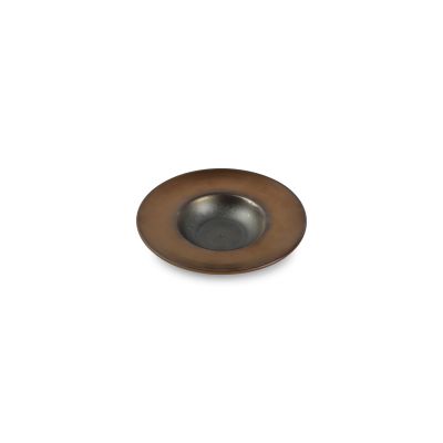 Diep bord 20/10xH4,5cm golden Ostra