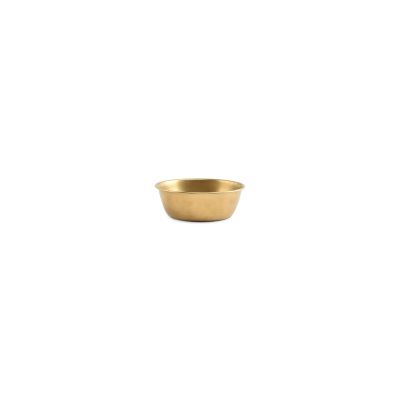 Bowl 12xH4cm antique gold Serve