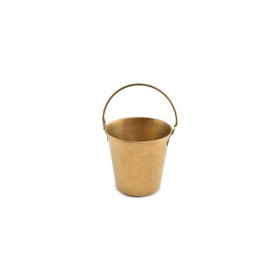 Serving bucket 13,5xH13cm antique gold Serve