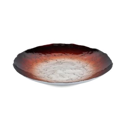 Decorative dish 50xH7cm glass twilight Cosmo