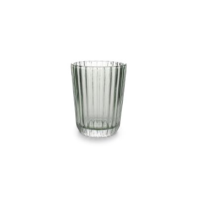 Glas 26cl groen Blossom - set/4