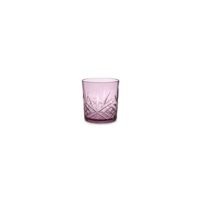 Glas 36cl acryl roze Costa - set/4