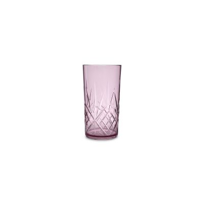 Glas 65cl acryl roze Costa - set/4