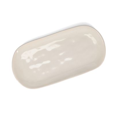 Serving dish 36,5x18cm beige Rocca