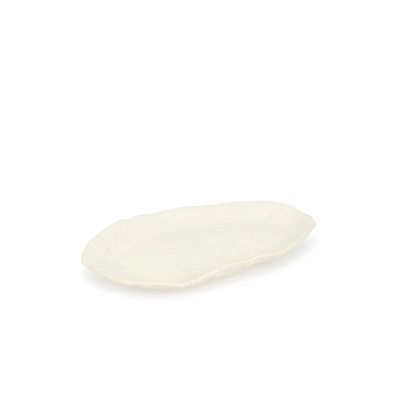 Serving dish 27,5x17xH2cm beige Nomad