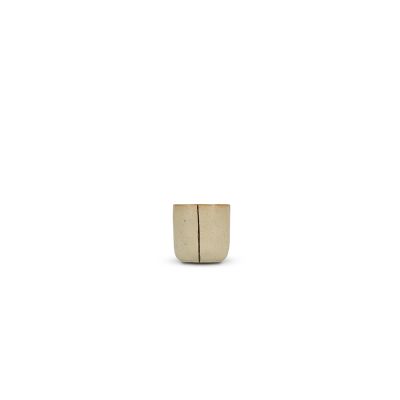 Mocha cup 15cl champagne beige Moa