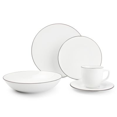 Dinner set 20 pieces white Puro 2