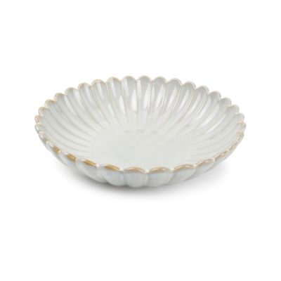 Assiette creuse 22xH5cm nuance white Lotus