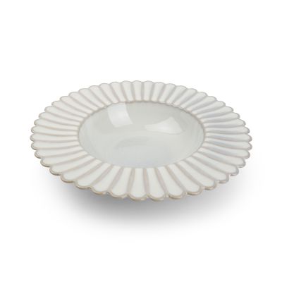 Assiette creuse 24/13xH4cm nuance white Lotus