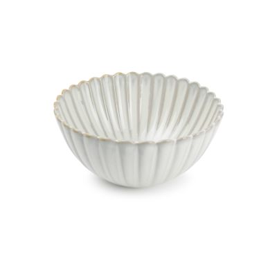 Bowl 16xH7,5cm nuance white Lotus