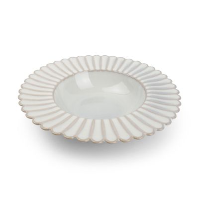 Assiette creuse 24/13xH4cm nuance white Lotus
