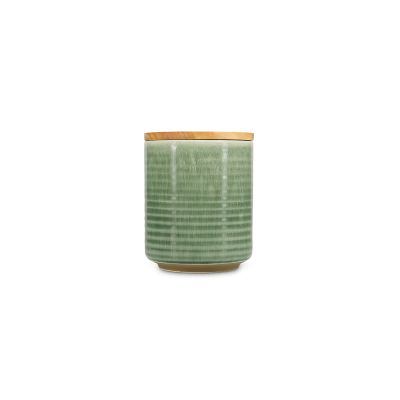 Bocal 12,5xH15,5cm vert Cameo