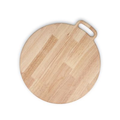 Serving board 40/44xH1,5cm with handle wood Essenza