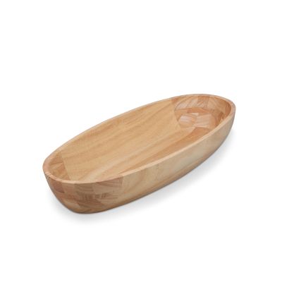 Serving dish 45,5x20,5xH7,5cm wood Essenza