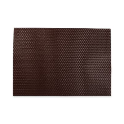 Placemat 43x30cm geweven bruin TableTop