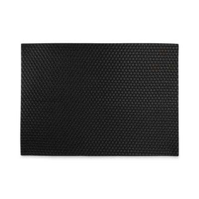 Placemat 43x30cm woven black TableTop