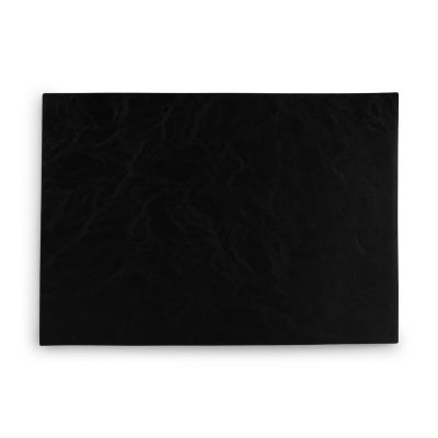 Placemat 43x30 leather look black vague Tabletop