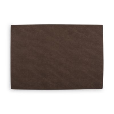 Placemat 43x30cm lederlook bruin cross Dinner