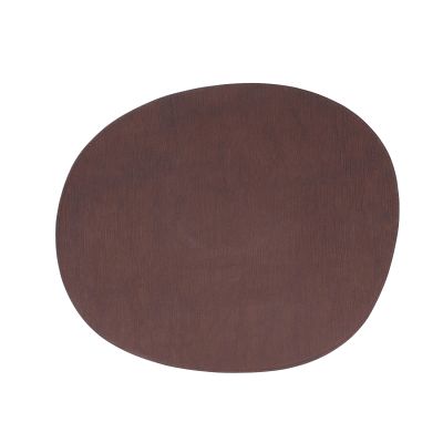 Placemat 43,5x36,5cm organisch donkerbruin Dinner