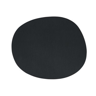 Placemat 43,5x36,5cm organisch zwart Dinner