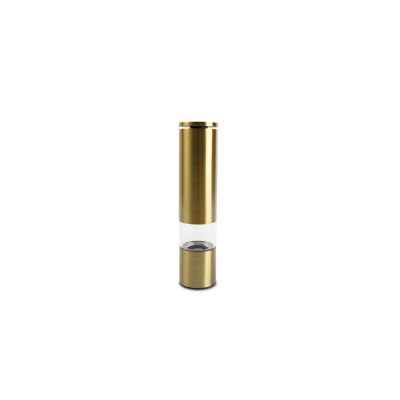 Pepper/salt grinder H21,5cm gold Spice