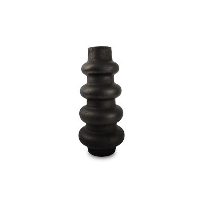 Vase 22xH49cm anthracite Tubo