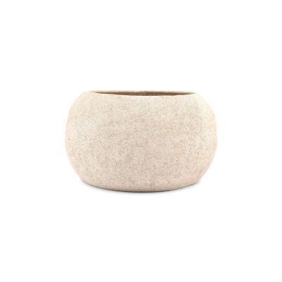 Plat décoratif 31xH18cm beige Cave