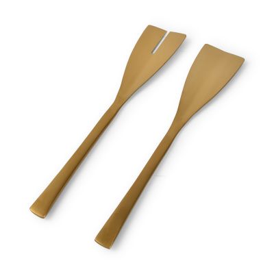 Couverts à salade 2 pièces or Equip
