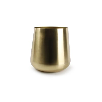 Wine cooler 24xH24cm gold Bar