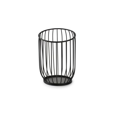 Wire basket 12xH16cm black Loft