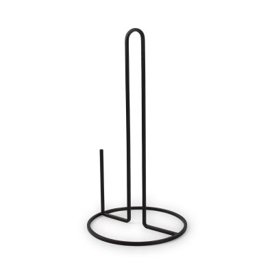 Paper towel holder 16xH32cm black Fune