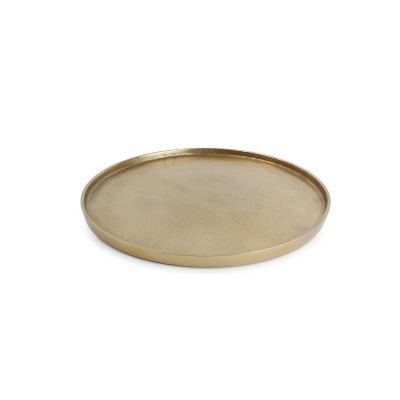 Decorative dish 37xH1,5cm gold Palace