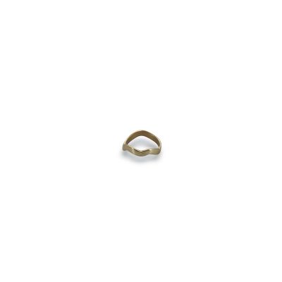 Rond de serviette 4,5cm organique or Charm - set/4
