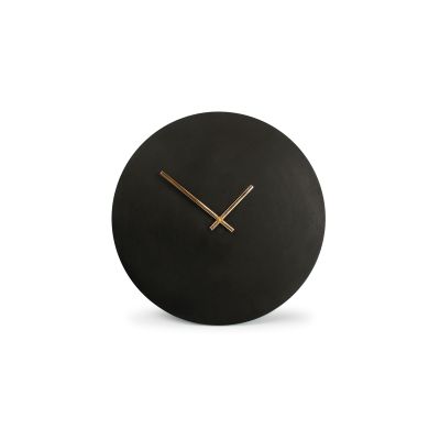 Wall clock 38cm black Zone