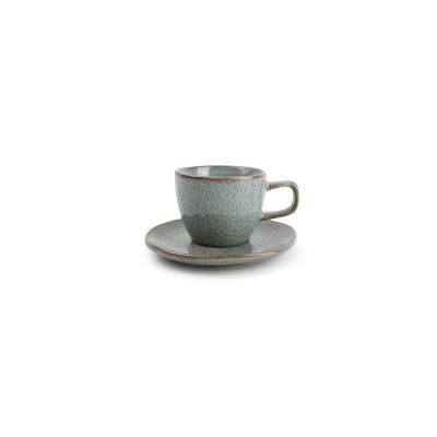 Tasse à moka 9,5cl et soucoupe 11,5cm lagoon Mielo