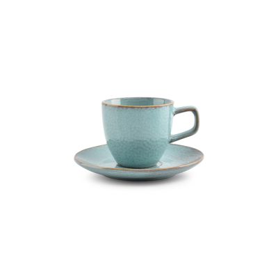 Tasse 20cl et soucoupe 14,5cm lagoon Mielo