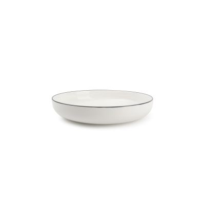 Assiettte creuse 21,5xH4cm blanc Studio Base