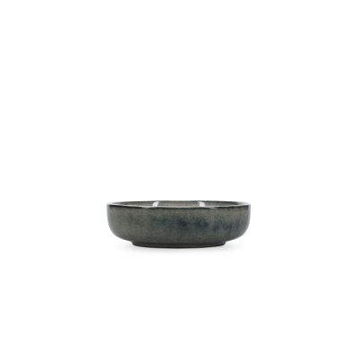 Bowl 17,5xH5cm green/blue Meridian