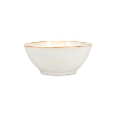 Bowl 17xH7,5cm white Artisan