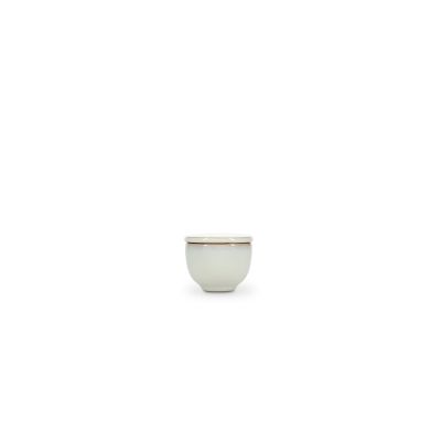 Sugar pot 10cl with lid white Artisan
